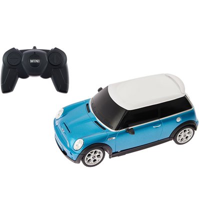 Машинка Rastar Mini Cooper 1:24 Голубой