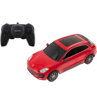 Машинка Rastar Porsche Macan Turbo 1:24 Красный