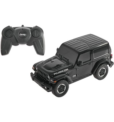 Машинка Rastar JEEP Wrangler JL 1:24 Черный