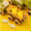 Игровой набор OTAMANKO Веселый хутор (комбайн с прицепом