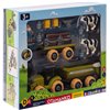 Игровой набор OTAMANKO Веселый хутор (трактор с прицепами и фермер с коровами)