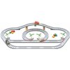 Игровой набор ZIPP Toys Электрический автотрек "Городские службы спасения" Модель 1