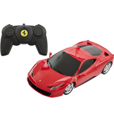 Машинка Rastar Ferrari 458 Italia 1:24 Красный