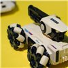 Танк OTAMANKO с движущейся мишенью SPACE BATTLE Бежевый