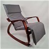 Кресло качалка Avko ARC001 Walnut Grey