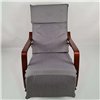 Кресло качалка Avko ARC001 Walnut Grey