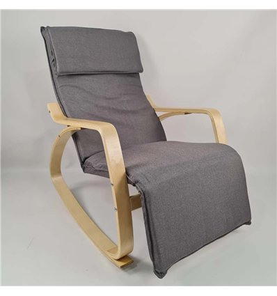 Кресло качалка Avko ARC001 Natural Grey