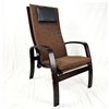 Кресло для отдыха Avko ARC012 Walnut Latte с подножкой для ног