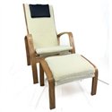 Кресло для отдыха Avko ARC013 Natural Beige с подножкой для ног