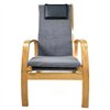Кресло для отдыха Avko ARC011 Natural Grey с подножкой для ног
