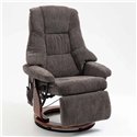 Кресло для отдыха Avko Style ARMH003 DarkGrey с массажем, подогревом и подставкой для ног