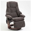 Кресло для отдыха Avko Style ARMH003 DarkGrey с массажем, подогревом и подставкой для ног