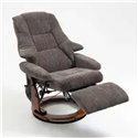 Кресло для отдыха Avko Style ARMH003 DarkGrey с массажем, подогревом и подставкой для ног