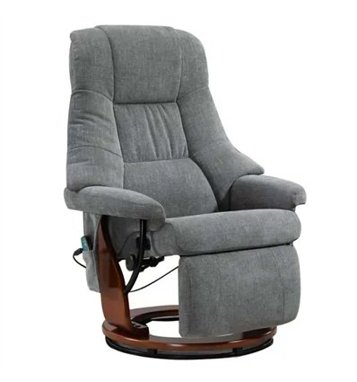 Кресло для отдыха Avko Style ARMH004 Grey с массажем, подогревом и подставкой для ног