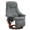 Кресло для отдыха Avko Style ARMH004 Grey с массажем, подогревом и подставкой для ног
