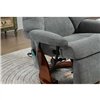 Кресло для отдыха Avko Style ARMH004 Grey с массажем, подогревом и подставкой для ног