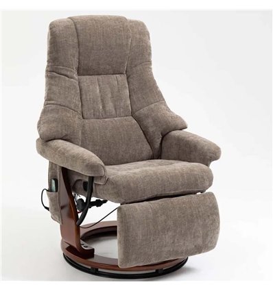 Кресло для отдыха Avko Style ARMH002 Cappuccino с массажем, подогревом и подставкой для ног
