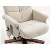 Кресло для отдыха Avko Style ARMH 010 Beige с массажем, подогревом и подножкой
