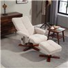 Кресло для отдыха Avko Style ARMH 010 Beige с массажем, подогревом и подножкой