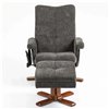 Кресло для отдыха Avko Style ARMH 030 Dark Grey с массажем, подогревом и подножкой