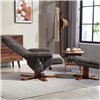 Кресло для отдыха Avko Style ARMH 030 Dark Grey с массажем, подогревом и подножкой