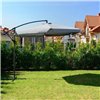 Зонтик садовый угловой с наклоном Avko Garden AGU2017 серая 3 м. + чехол