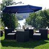 Зонтик садовый угловой с наклоном FunFit Garden 3052 Blue 3 м. + чехол
