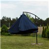 Зонтик садовый угловой с наклоном FunFit Garden 3052 Blue 3 м. + чехол