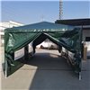 Павільйон садовий Avko Garden 3х6 м з 6 стінками, зелений