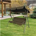 Садовая 3 местная качели Avko Relax ARSC18602 Brown