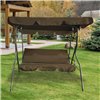 Садовая 3 местная качели Avko Relax ARSC18602 Brown