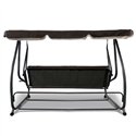 Садовая 4 местная качеля Avko Relax Plus ARSC18722 Brown