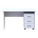 Стіл офісний Doros Т3 з тумбою 120х60 Білий