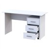 Стол офисный Doros Т3 с тумбой 120х60 Белый
