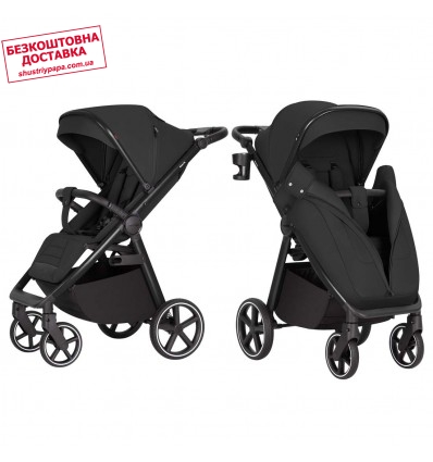 Прогулочная коляска Carrello Bravo SL Deluxe CRL-5520 Eclipse Black 2025