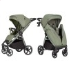 Прогулянкова коляска Carrello Bravo SL Deluxe CRL-5520 Mosaic Green 2025