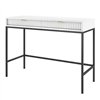 Туалетный стол Perfect Home Nova T104 Белый/черные ножки