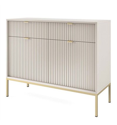 Комод Perfect Home Nova KSZ104 2D2S Кашемир с золотыми ножками