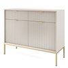 Комод Perfect Home Nova KSZ104 2D2S Кашемір з золотими ніжками