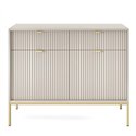 Комод Perfect Home Nova KSZ104 2D2S Кашемир с золотыми ножками