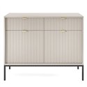 Комод Perfect Home Nova KSZ104 2D2S Кашемир с черными ножками