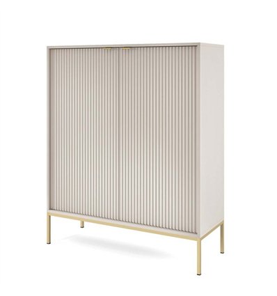 Комод Perfect Home Nova K104 2D Кашемир с золотыми ножками