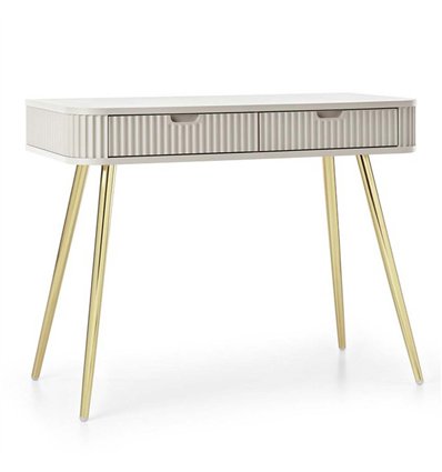 Туалетный стол Perfect Home Zova T103 Кашемир/золотые ножки