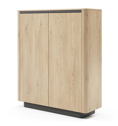 Комод Perfect Home Torro 2D/113 Дуб Кремона/Чорний