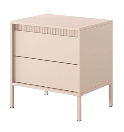 Прикроватная тумба Perfect Home Senso 2S/53 Бежевая