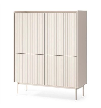 Комод Perfect Home Level 4D/103 Бежевий/Дуб Сканді