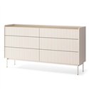 Комод Perfect Home Level 6S/153 Бежевый/Дуб Сканди