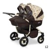 Універсальна коляска для двійні Verdi Twin 12