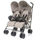 Прогулочная коляска для двойни 4Baby Twins бежевая