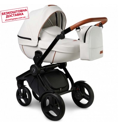 Детская коляска 2 в 1 Verdi Futuro 06 White Diamond